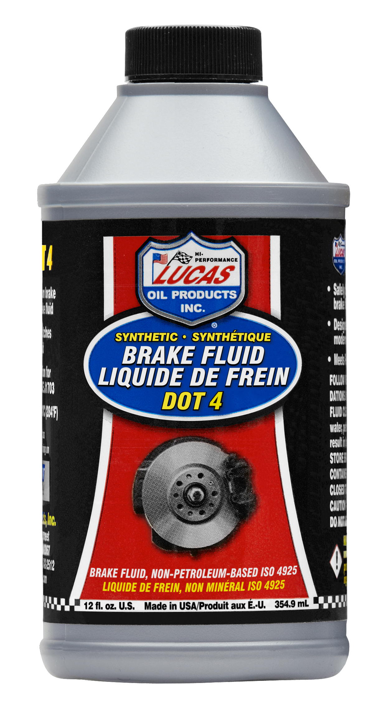 DOT 4 Synthetic Brake Fluid - 355 ml